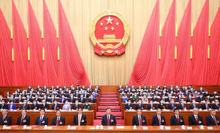 十四届全国人大一次会议在京闭幕