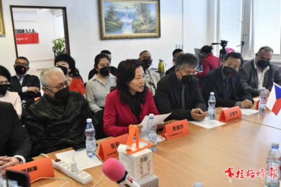 捷克侨界举办“听百年故事,看中国发展”海外华人座谈会